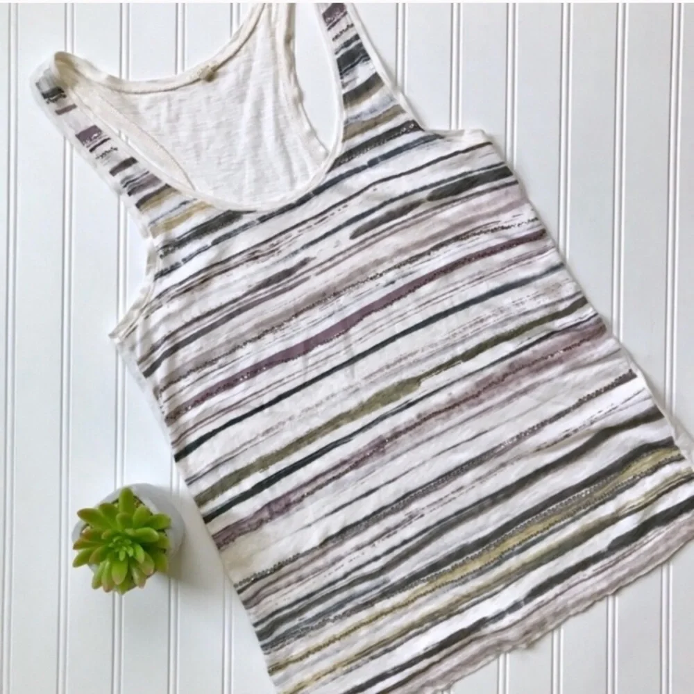 •J. Crew• sequined racerback tank {E27}